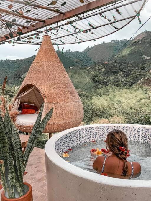 Intrepido Glamping Hotel Chinchina Bagian luar foto